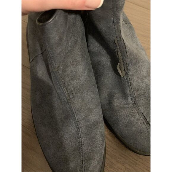 Arcopedico Luana Gray Faux Vegan Suede Low Heel Booties Boots 42 11 $135 - Picture 10 of 10